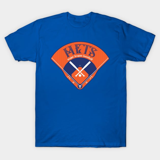 New York Baseball T-Shirt by Nagorniak